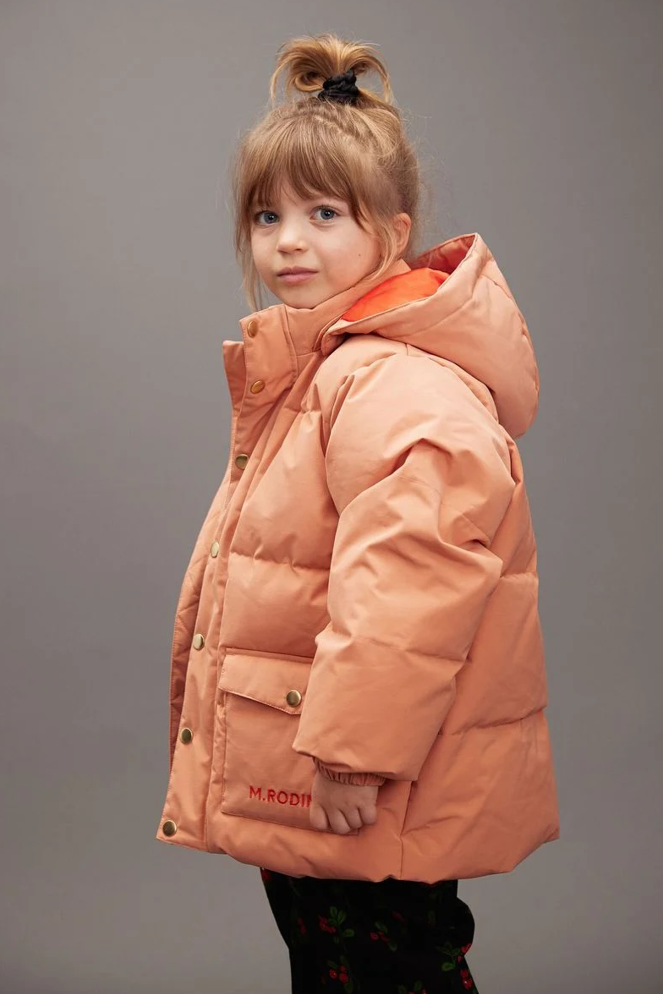 Orange Insulated jacket Mini Rodini - Vitkac France